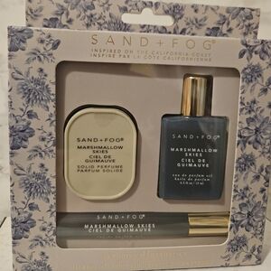 Sand + Fog - Perfume Oil Rollerballs and Solid Perfume Set - Marshmallow Skies